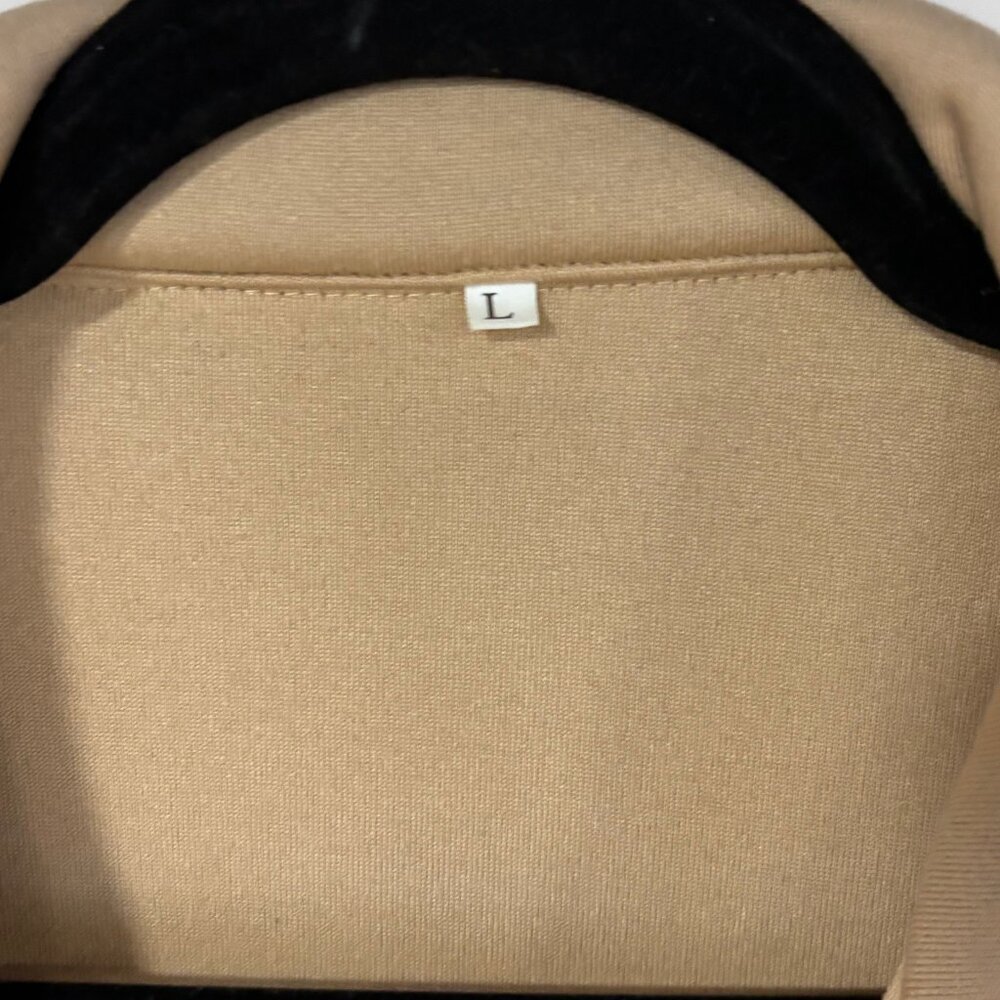 Amazon Plush Shacket Pockets Elbow Patches L - Picture 7 of 8